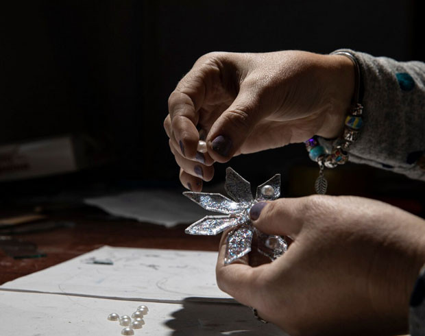 Calado en plata - elaboración de joyas